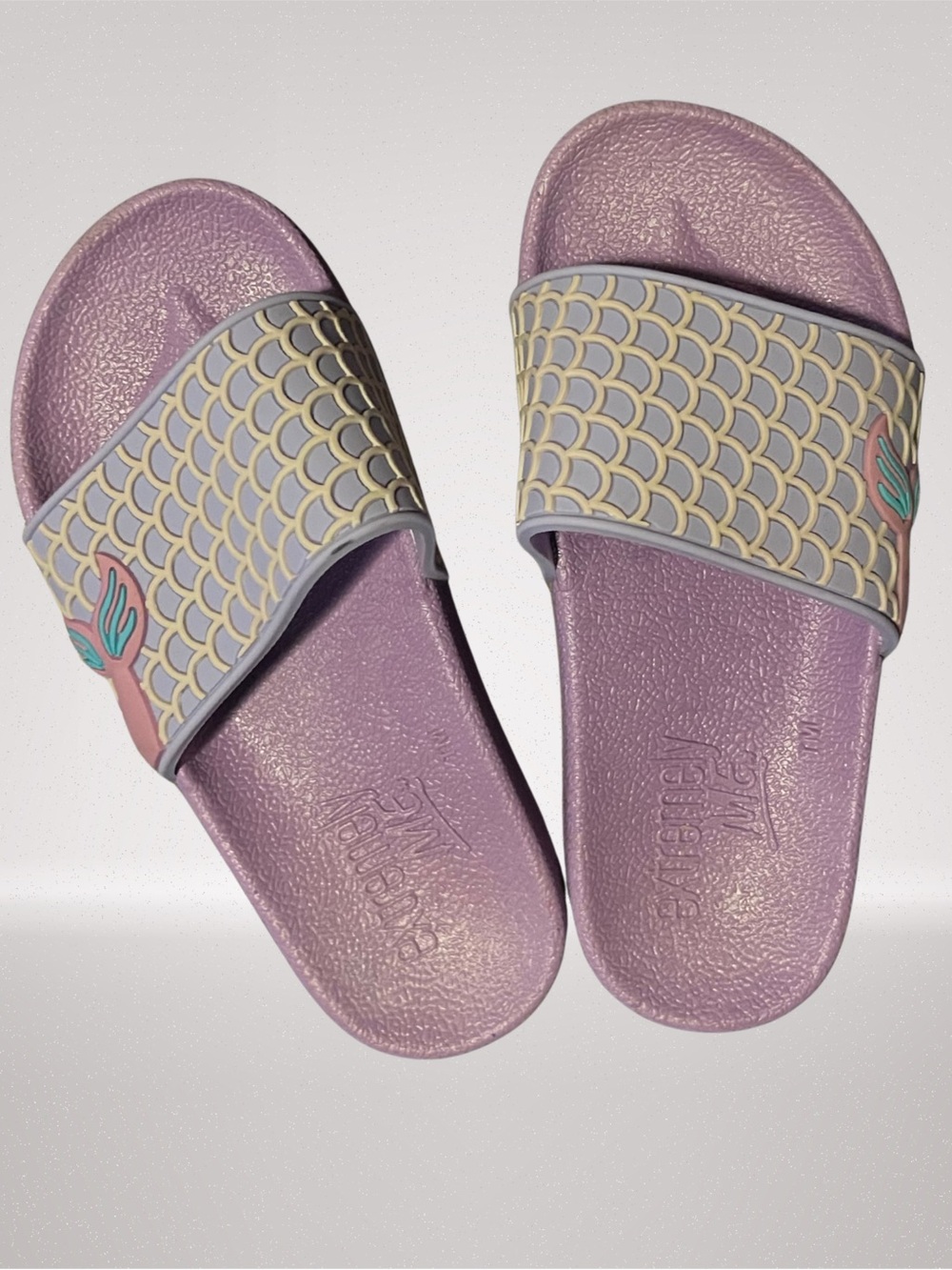 Mermaid Life Kids Mermaid Tail Slide Sandals – Size 11